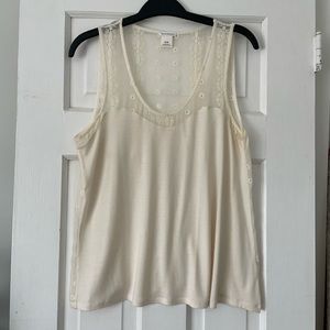 Club Monaco Silk/Cotton Tank